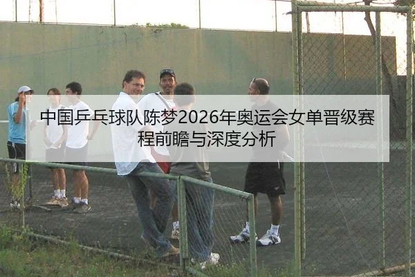 中国乒乓球队陈梦2026年奥运会女单晋级赛程前瞻与深度分析